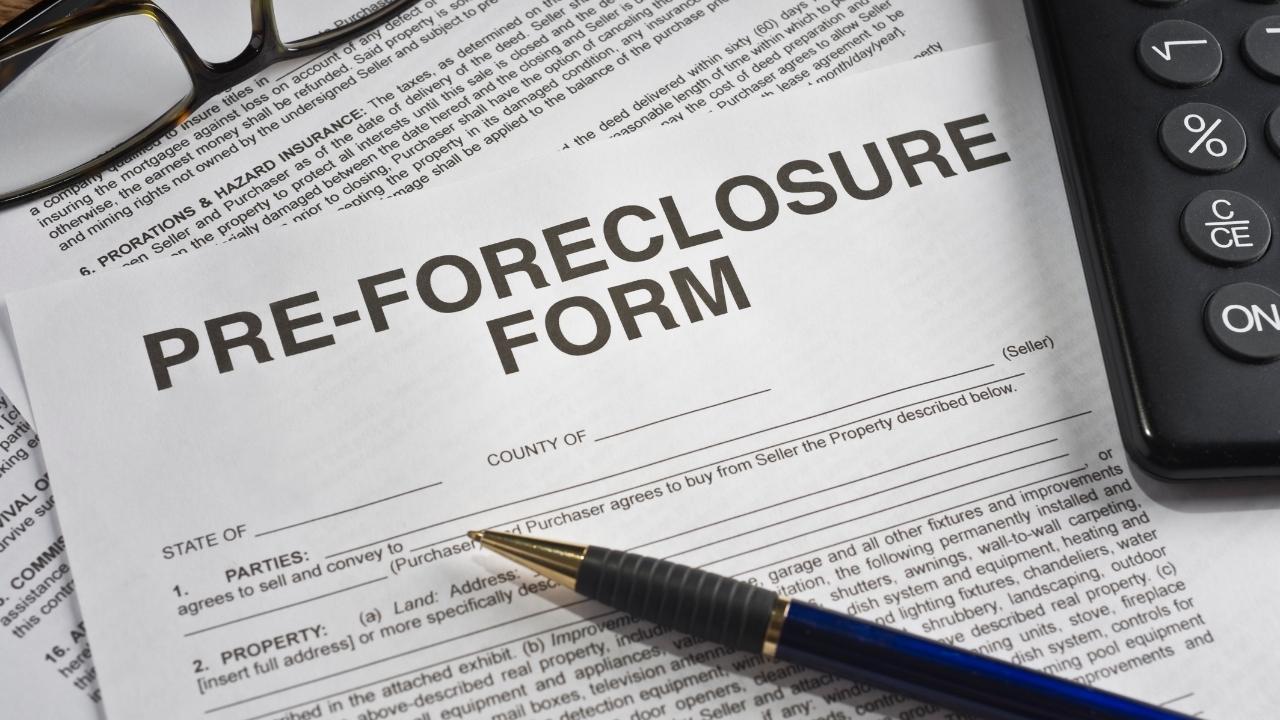 pre-foreclosure tips